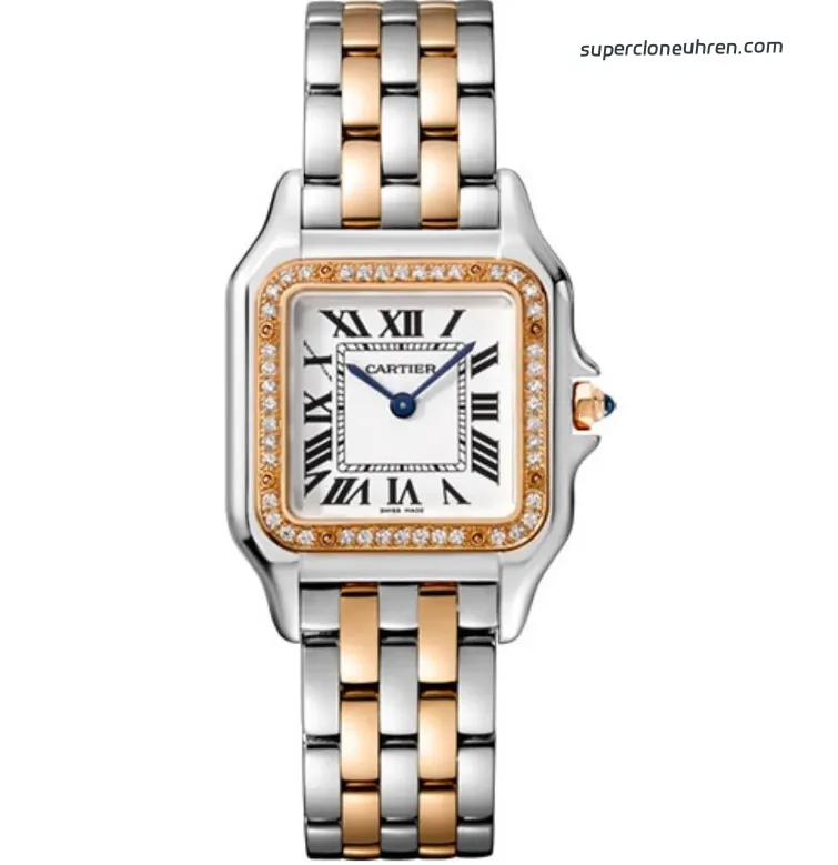 <span class="scu-card-title">Super Clone Uhr Cartier Panthère W3PN0007 Roségold Diamant 27*37 mm</span><div class="wpkj-loop-price"><span class="wpkj-loop-currency">€</span><span class="wpkj-loop-amount">454</span></div>