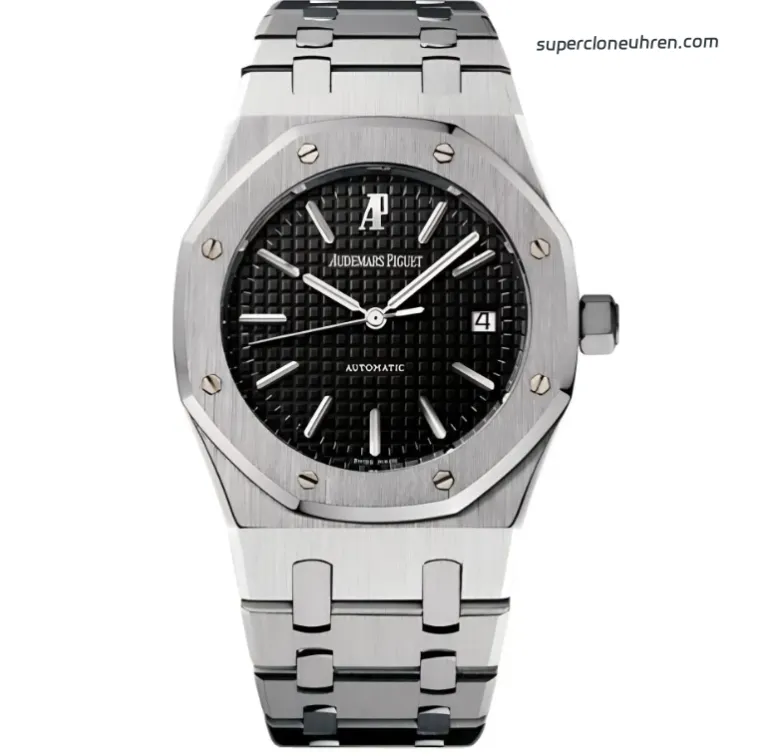 <span class="scu-card-title">1:1 Super Clone Uhr Audemars Piguet Royal Oak 15300ST Schwarzes Zifferblatt Edelstahl 39mm</span><div class="wpkj-loop-price"><span class="wpkj-loop-currency">€</span><span class="wpkj-loop-amount">662</span></div>